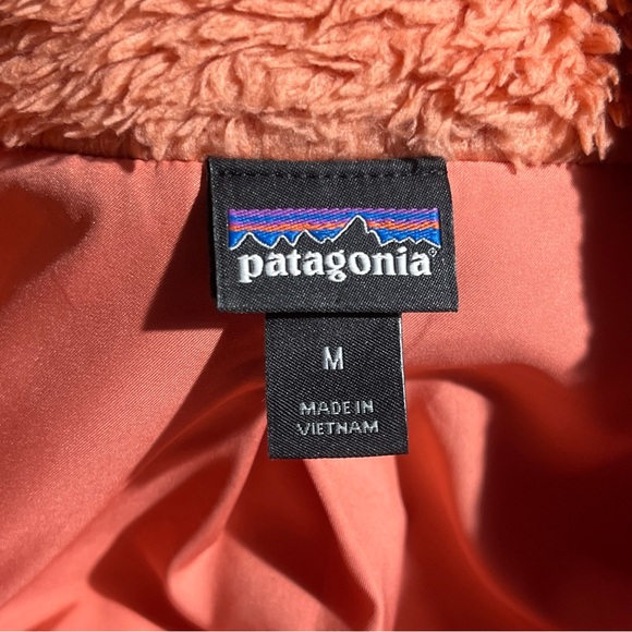 Patagonia Los Gatos Fleece Vest Coral Peach - Picture 4 of 6